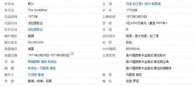 全世界公认最好的10部经典电影,请大家推荐十部最经典的电影