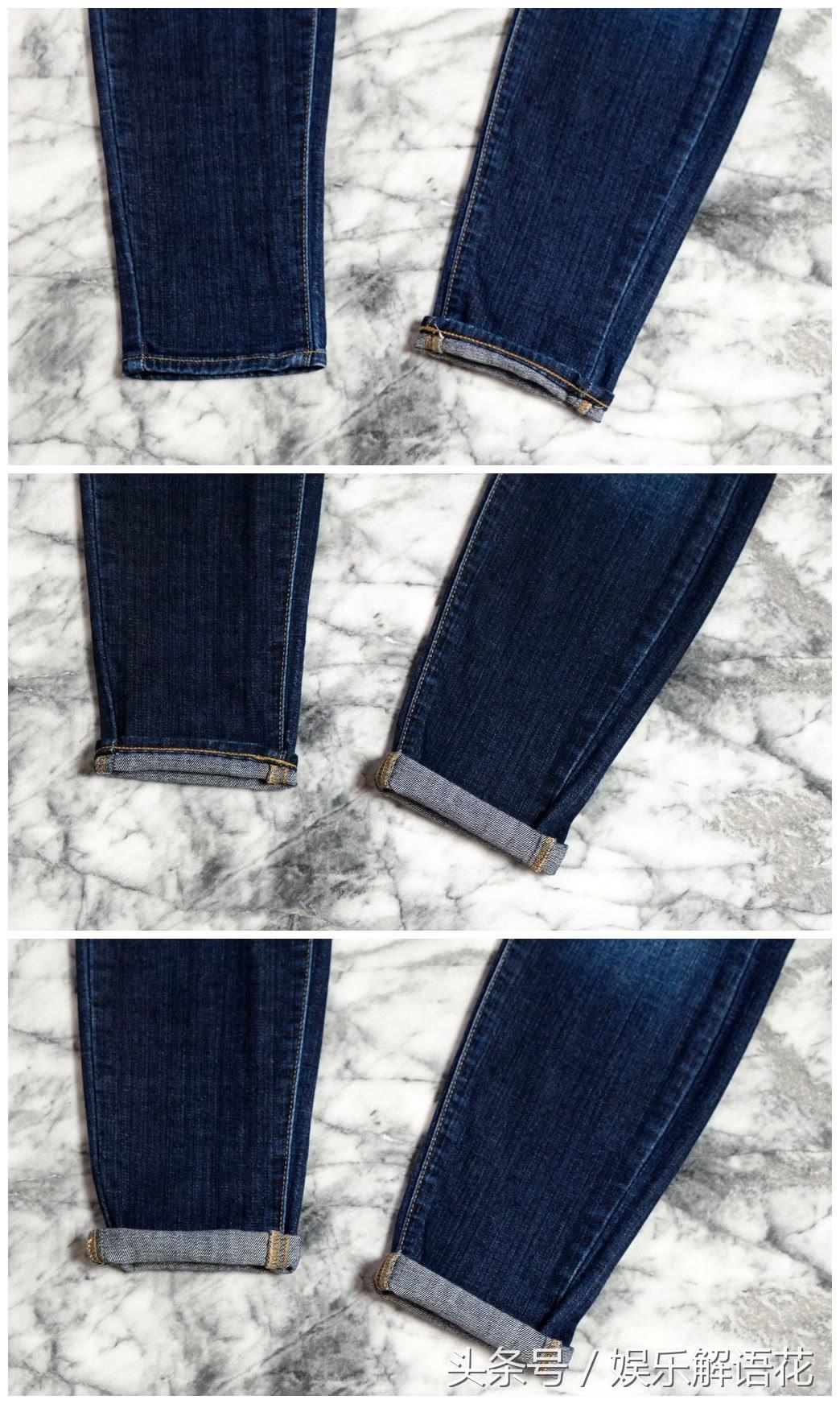 牛仔裤小技巧视频教程,牛仔裤隐藏卷法