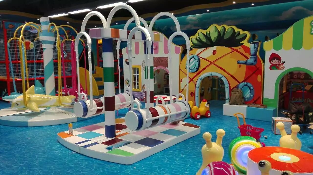 淘气堡儿童乐园游乐设备生产厂家,室内儿童淘气堡哪里能定做