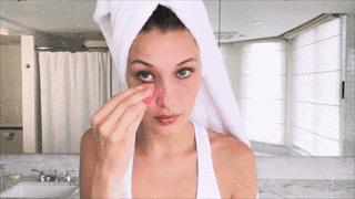 欧美明星教你化妆系列,明星自己化妆步骤新手入门