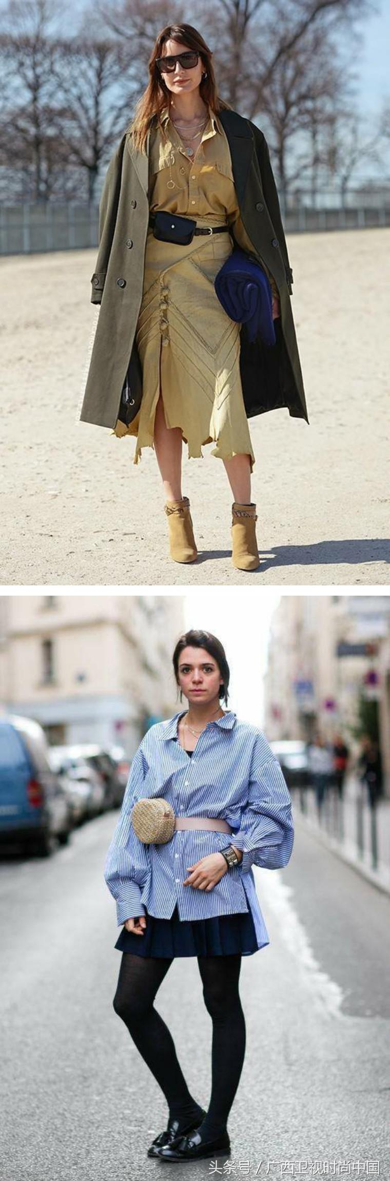 宽布腰带怎么系慵懒风,春秋季裤子慵懒风腰带怎么系