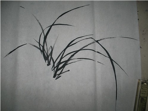 兰花画法一学就会,徐湛兰花画法步骤