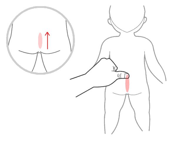 宝宝消化不良腹泻推拿手法,宝宝呕吐腹泻推拿手法图