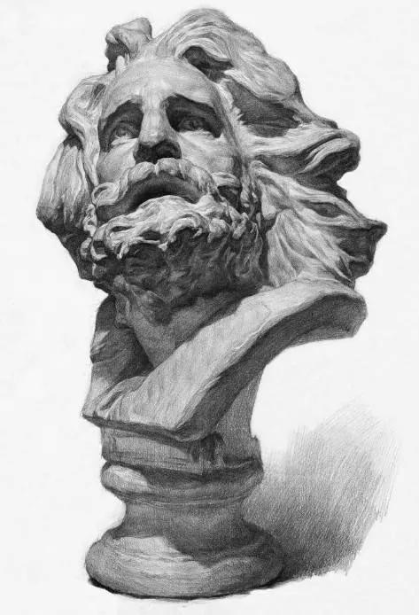 看完这些ps大神的对比图我跪下了,十大神级素描雕塑