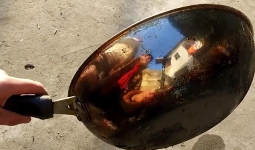 锅生锈钢丝球刷不掉,钢丝球刷不掉的锅底黑垢