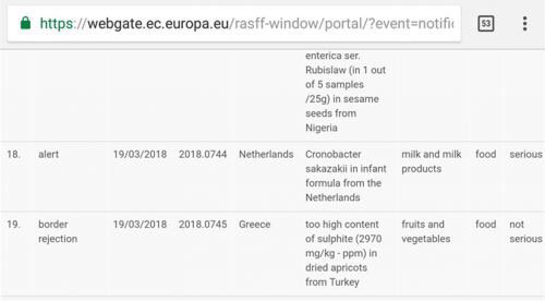 阪崎肠杆菌在奶粉中的污染情况,荷兰疫情最新消息奶粉