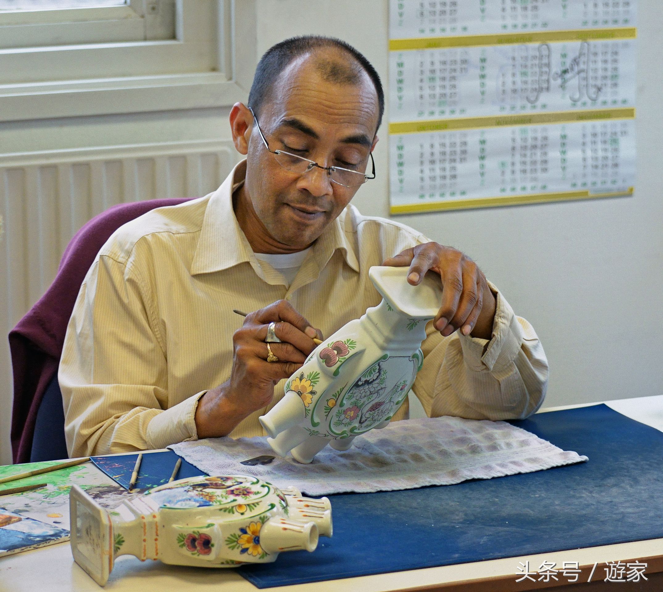 荷兰郁金香风光,维也纳冬天的花