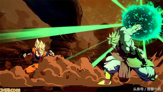 龙珠z剧场版布罗利悟空救场,龙珠斗士z普通悟空的必杀技