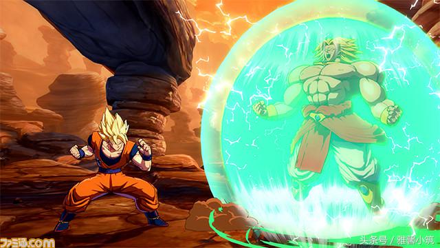 龙珠z剧场版布罗利悟空救场,龙珠斗士z普通悟空的必杀技