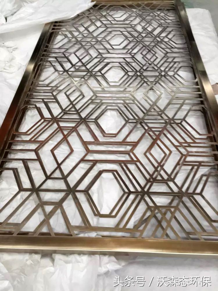 菠萝格庭院图片,菠萝格屏风效果图大全