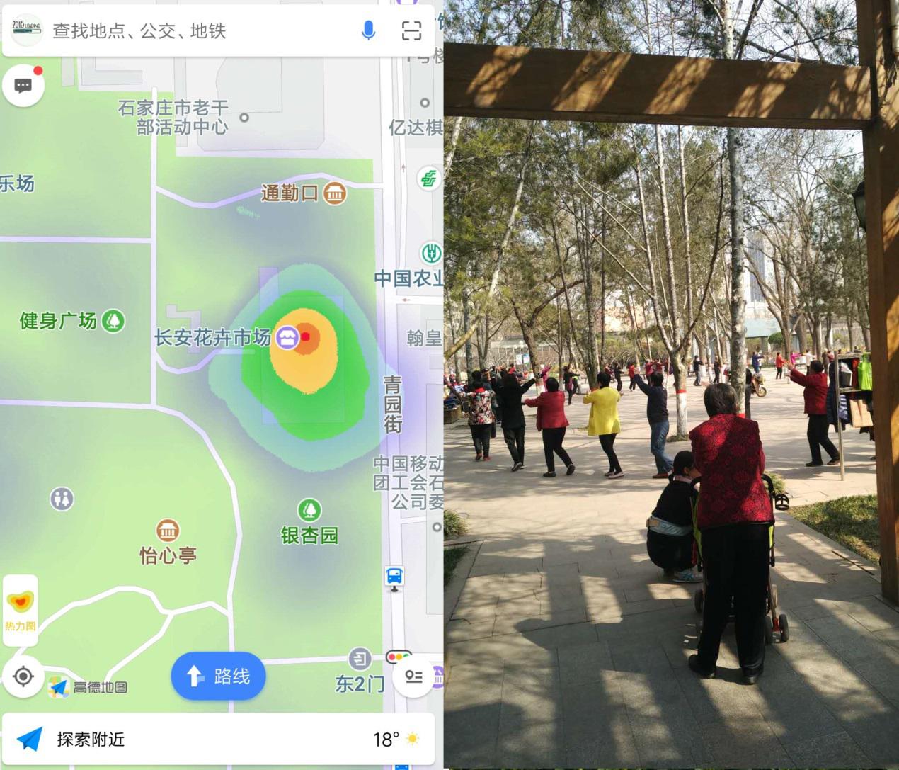 骑上共享单车去踏青高德地图带你玩转公园美景