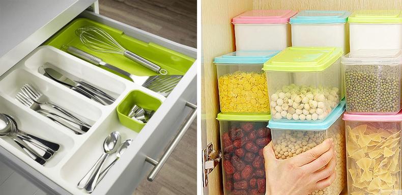 长方形收纳盒解决抽屉杂乱的烦恼,办公桌整洁抽屉杂乱