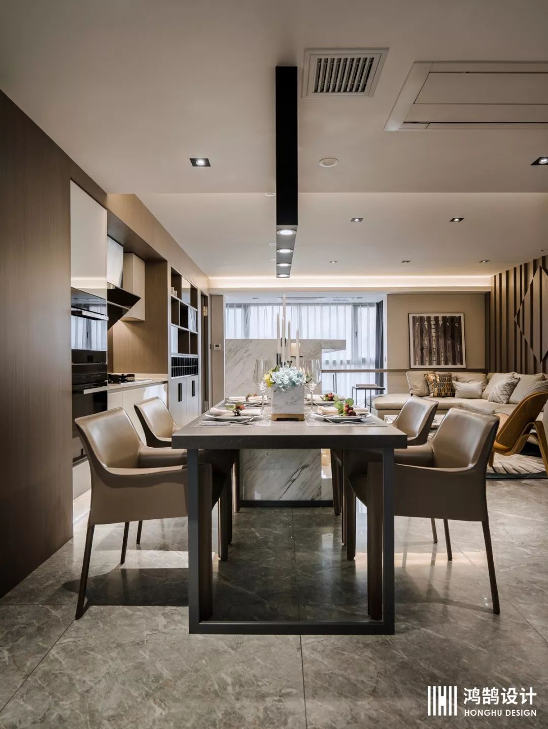 鸿鹄设计整装,鸿鹄设计上海客厅