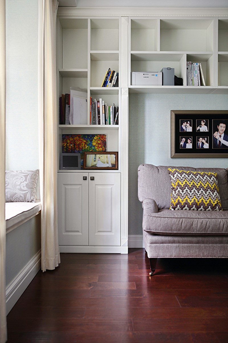 杭州110平美式装修,250平米美式经典装修