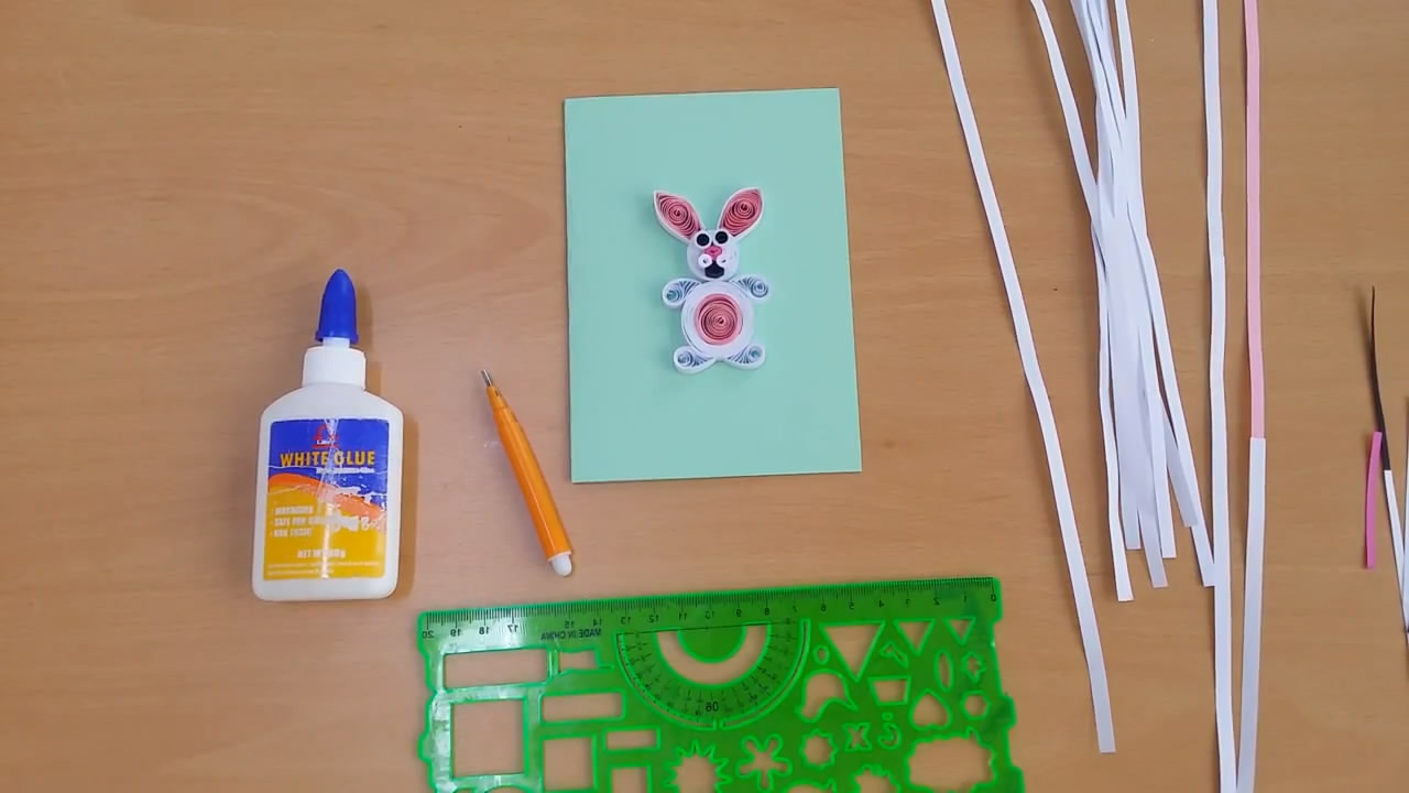 小兔子贺卡怎么做超级萌的那种,小兔子贺卡制作方法