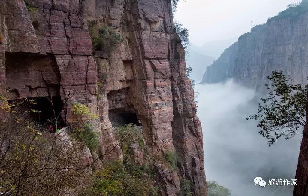 太行山大峡谷风景区郭亮村,郭亮村绝壁长廊总共有多少米