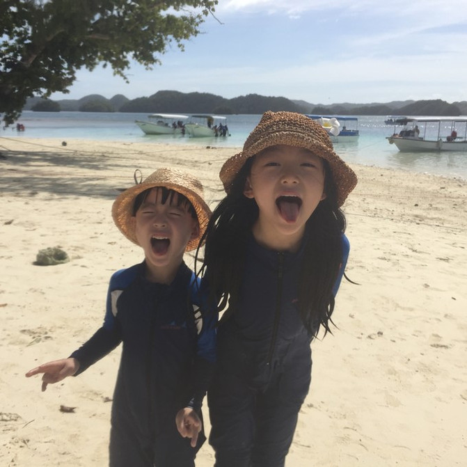 带着老人和孩子去上帝的水族馆！帕劳