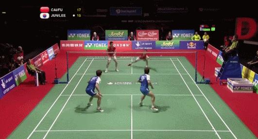 双打站位学会这几招业余就够了,双打左右手战术思路