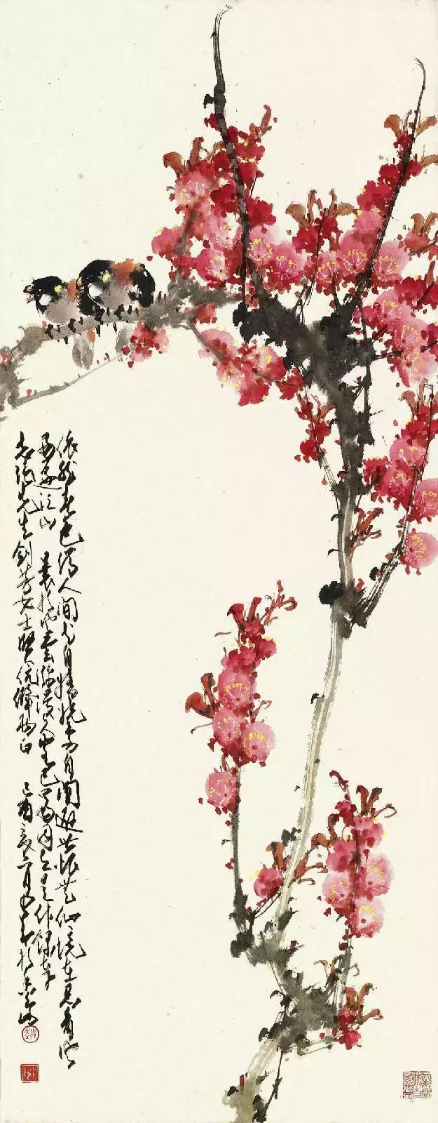 赵少昂花鸟鱼虫图片,中国花鸟大师赵少昂