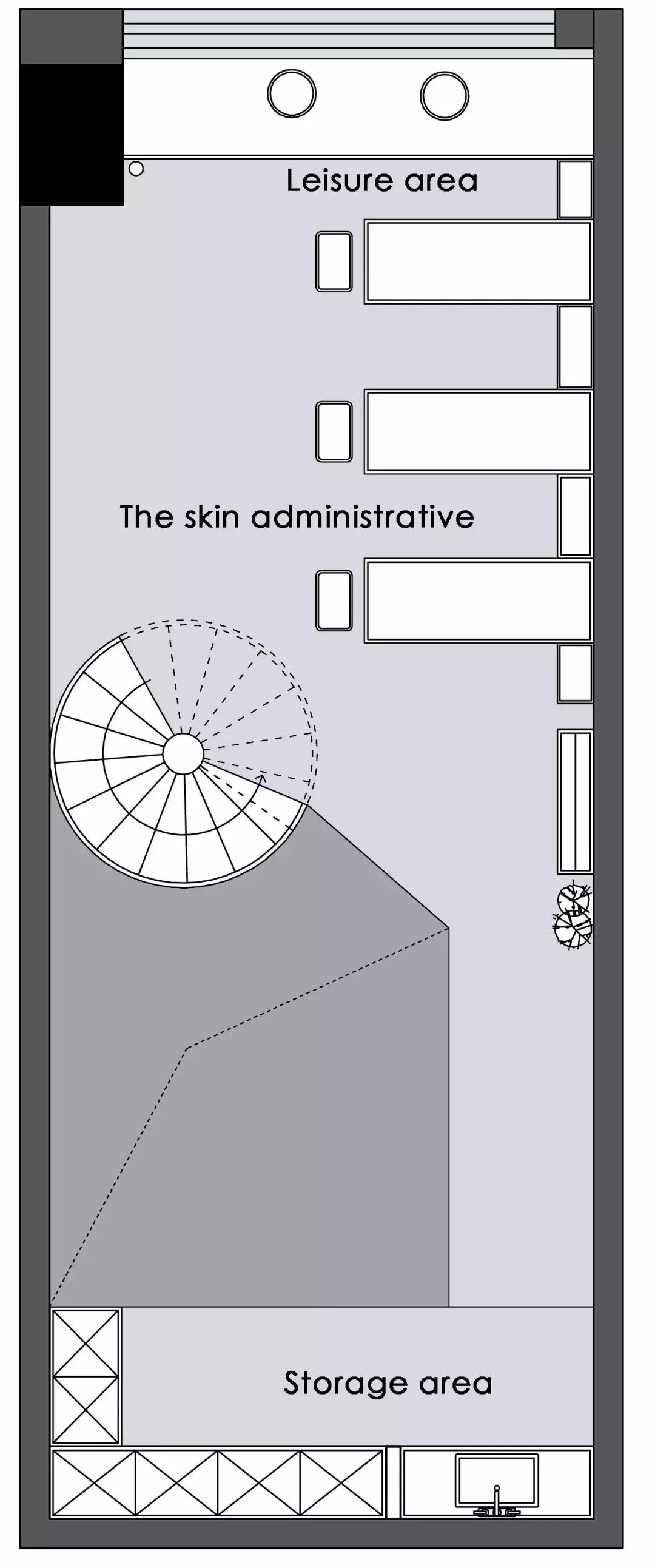 常石设计——一芷皮肤管理中心品牌与空间设计,清新北欧风!