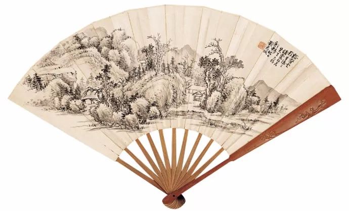 写意山水花鸟画精品欣赏,吴待秋山水画精品欣赏图文