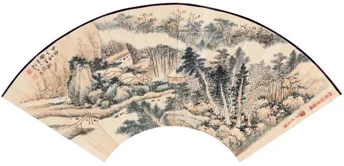 写意山水花鸟画精品欣赏,吴待秋山水画精品欣赏图文