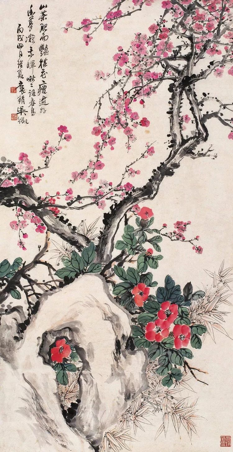 写意山水花鸟画精品欣赏,吴待秋山水画精品欣赏图文