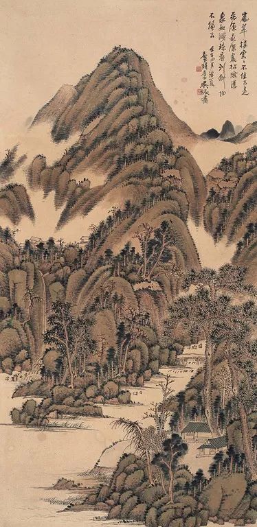 写意山水花鸟画精品欣赏,吴待秋山水画精品欣赏图文