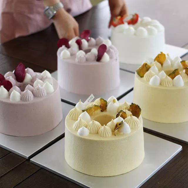 八齿裱花嘴奶油蛋糕简单造型,小孩子奶油蛋糕造型简单