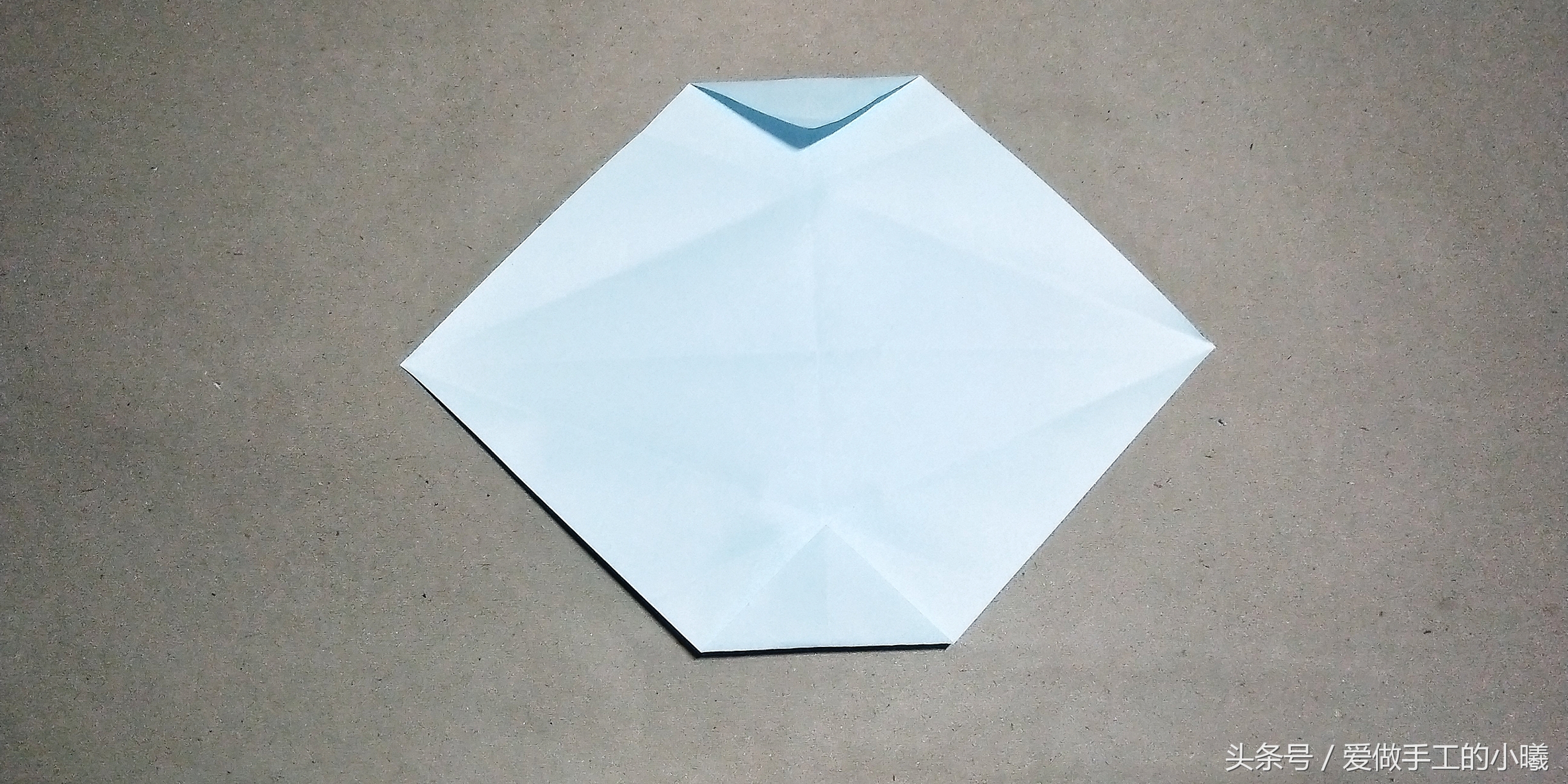 爱心折纸书签四叶草,超火的爱心折纸书签你学会了吗