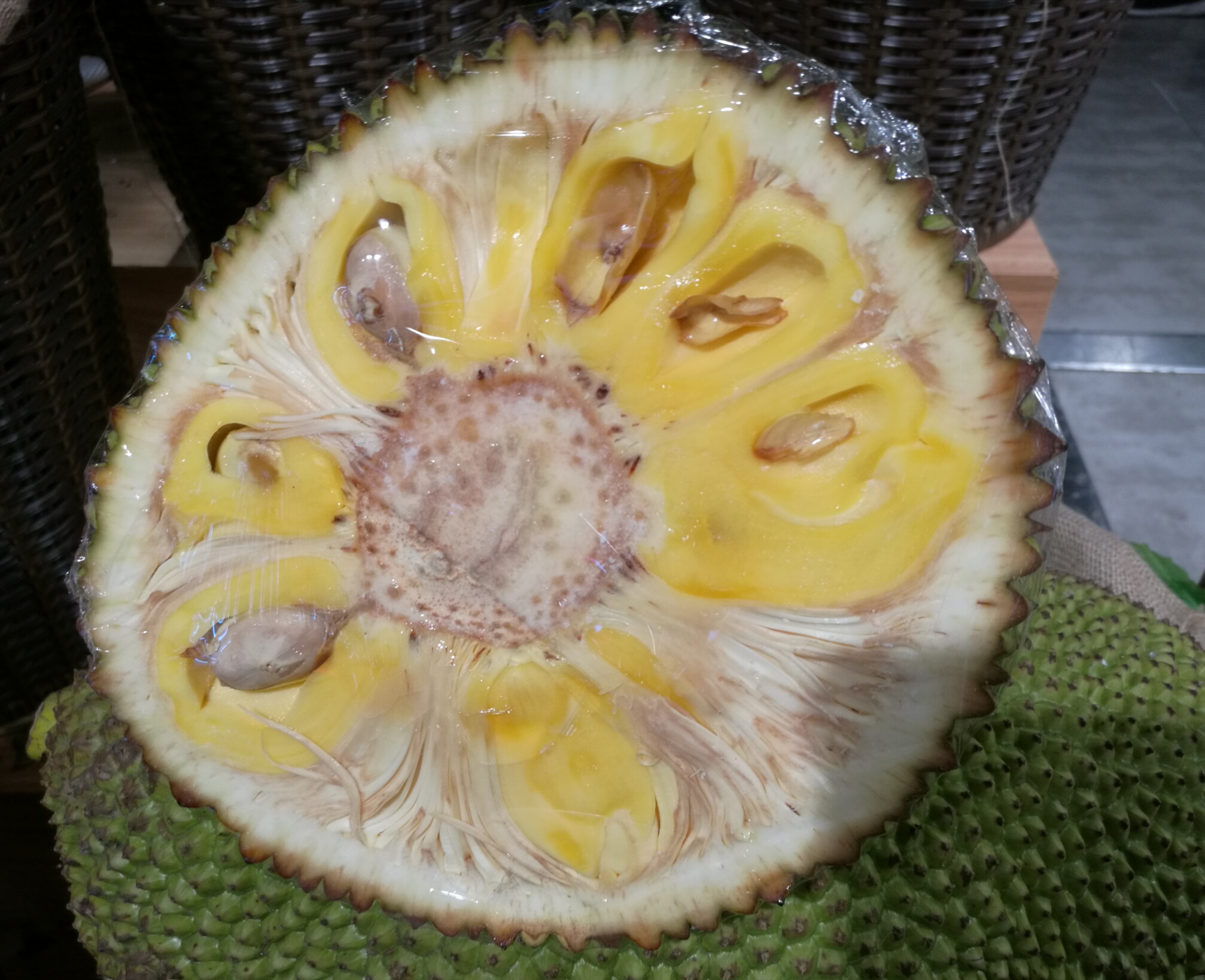 海南菠萝蜜怎么来的,海南三亚菠萝蜜成熟季节