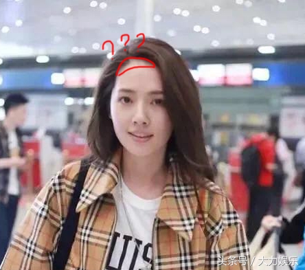 郭碧婷发际线,郭碧婷素颜现身无人识