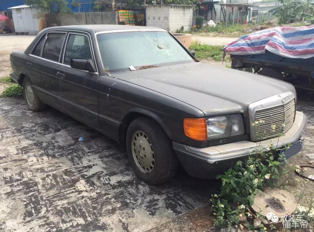 当年价值百万的凌志LS400被黄标报废，场面真是太残忍了！