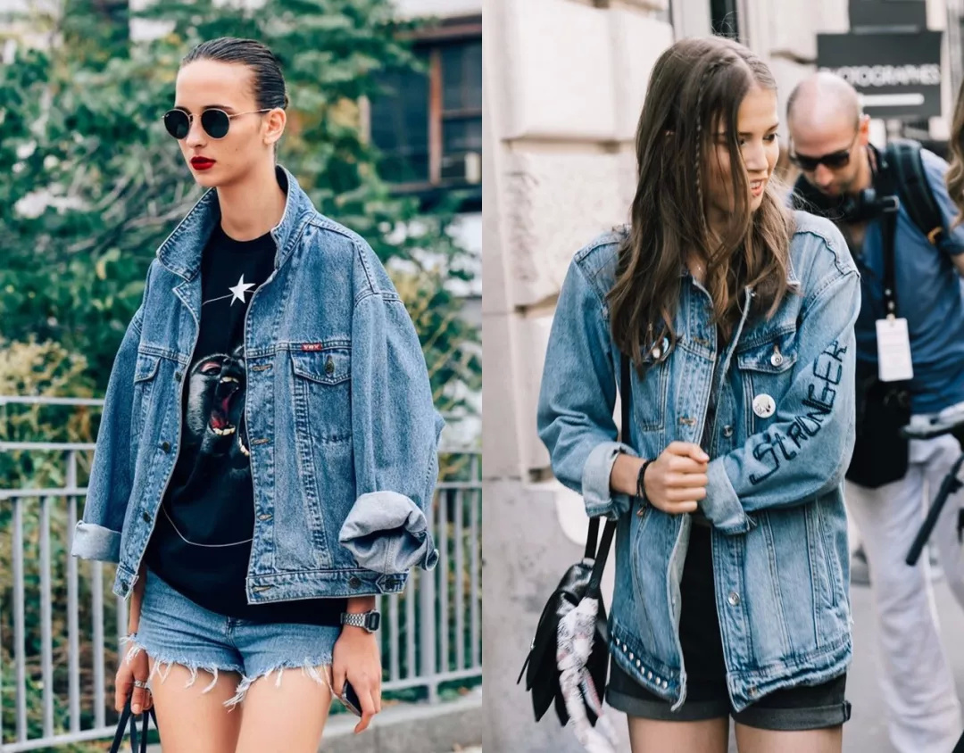 最好看的牛仔外套颜色,最时尚的牛仔外套搭配