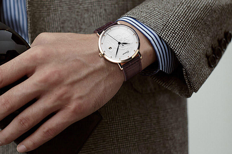 你和文艺男的距离也许只是一款文艺气息浓厚的简约手表
