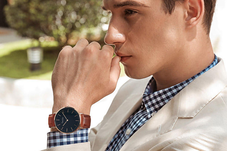 你和文艺男的距离也许只是一款文艺气息浓厚的简约手表