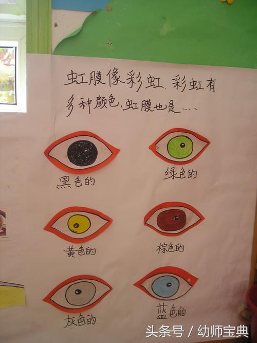 幼儿园眼睛里的世界主题墙,班级爱护眼睛主题墙布置