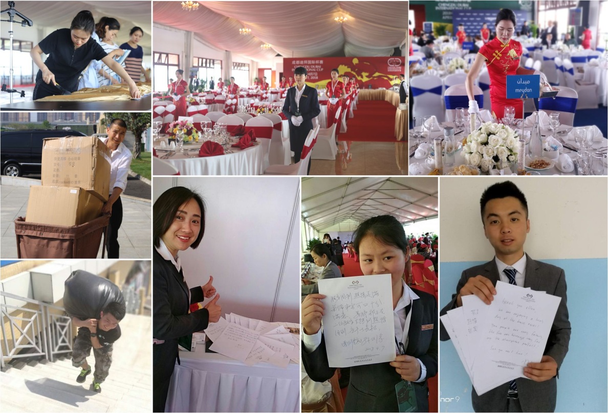 费尔顿凯莱大酒店在2018年成都迪拜国际杯赛中再次受到各界赞誉!