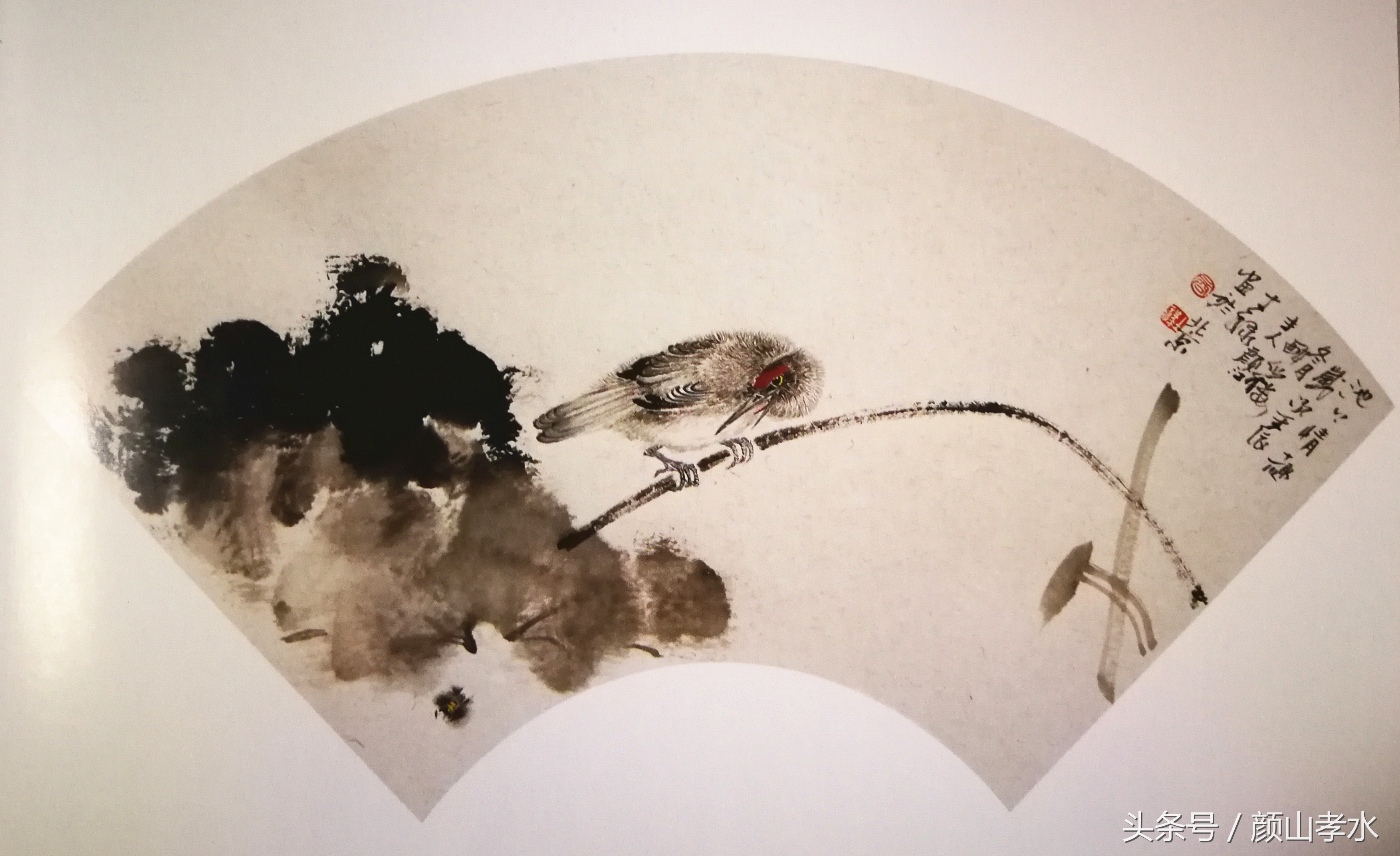 放牛出身的水墨画家,画乡村的中国知名画家