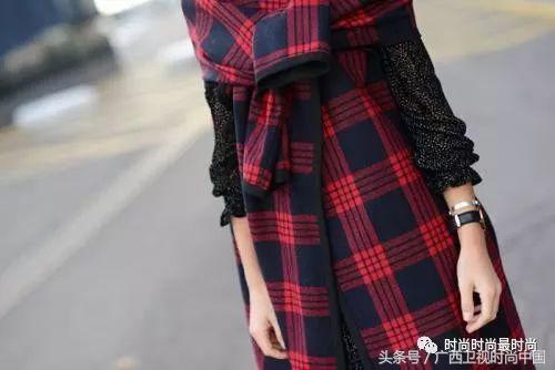 格纹高级感穿搭,格纹怎么穿显瘦