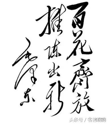 毛*东泽**书法的特点及作品欣赏