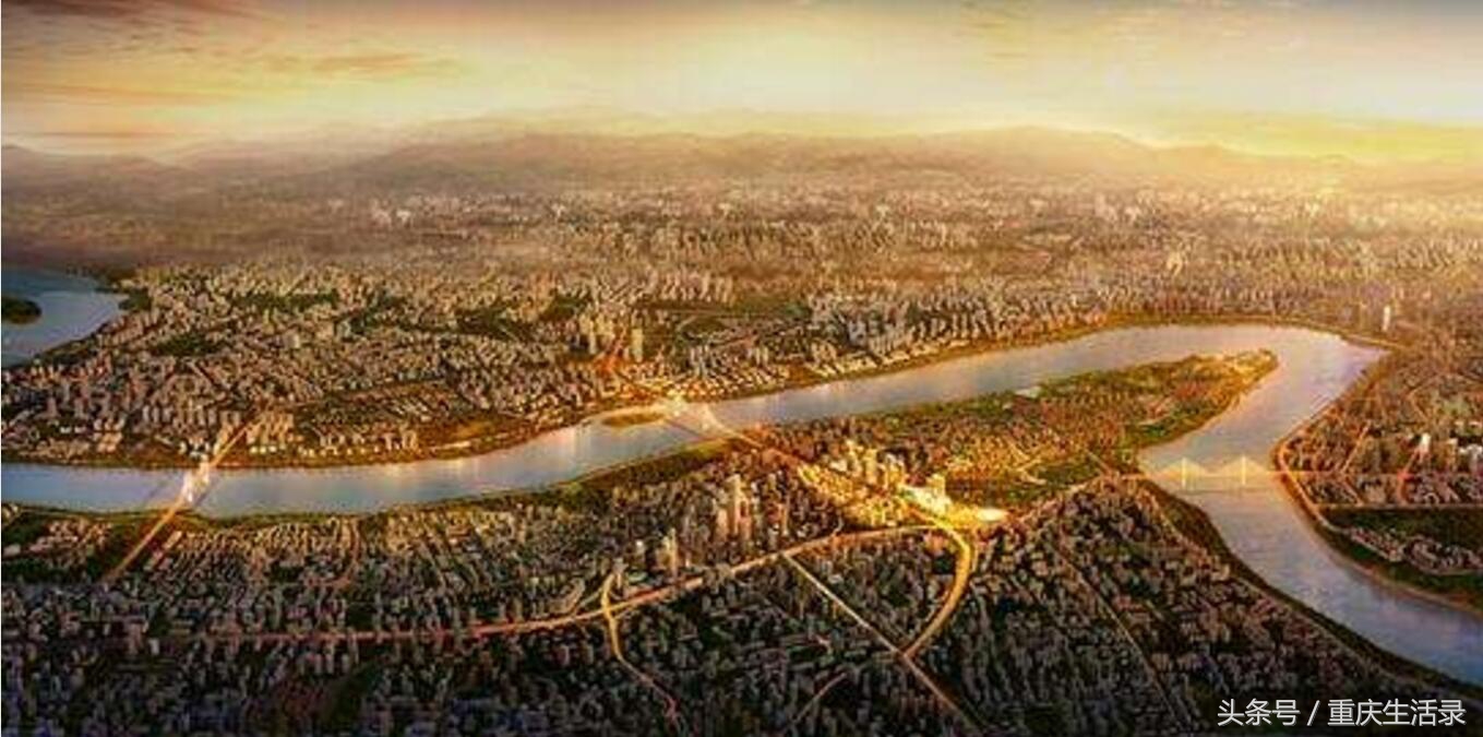 重庆江北核心区最新规划图详细,重庆正在开发的区是哪里