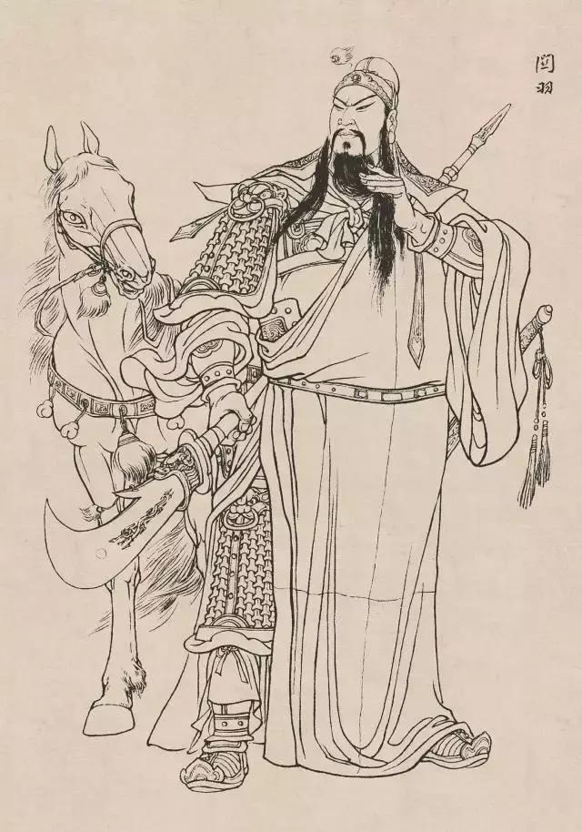 传统人物白描手稿,古代白描人物集锦