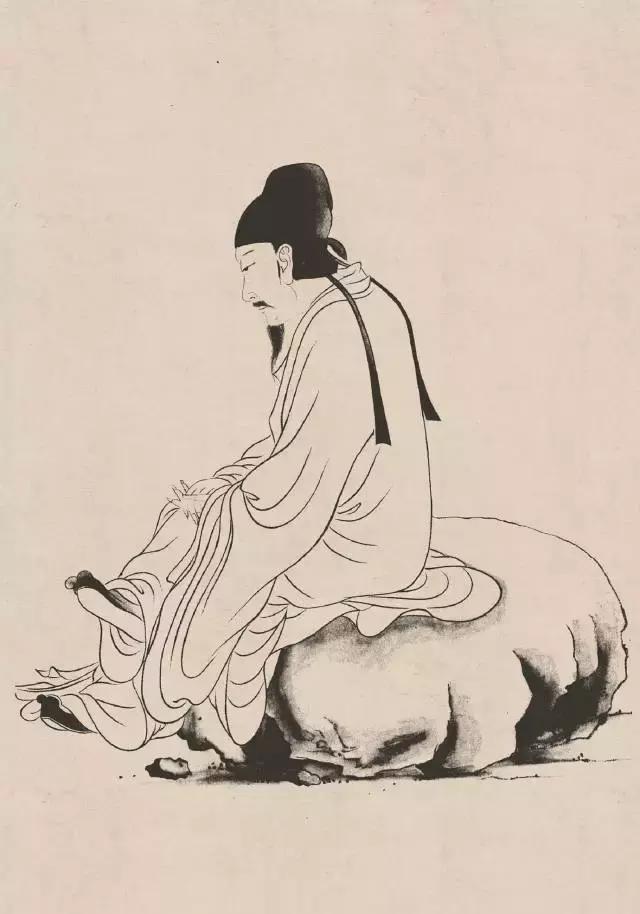 传统人物白描手稿,古代白描人物集锦