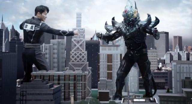 鹿晗化身狼族少年,鹿晗杨颖对视