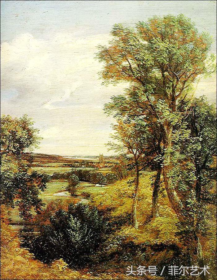 丹麦画家蒙森德风景油画作品欣赏,英国顶级写实风景油画作品