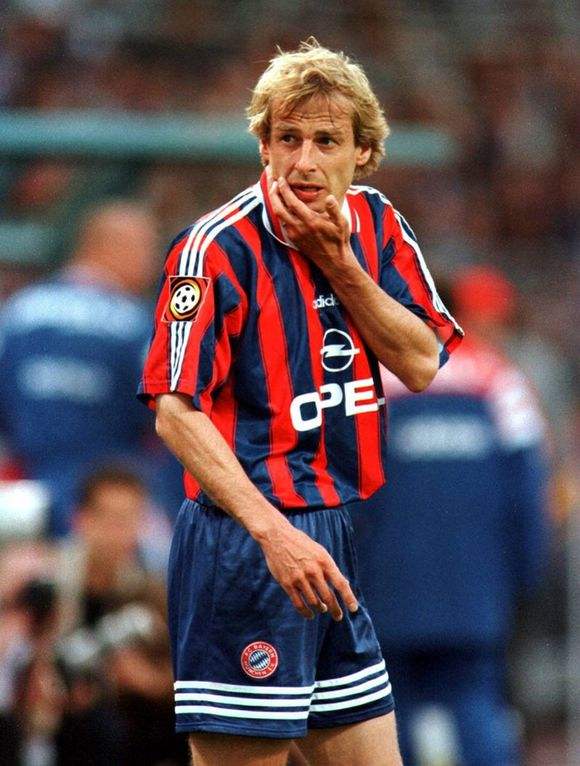 克林斯曼带领德国队复兴,1998世界杯马特乌斯克林斯曼