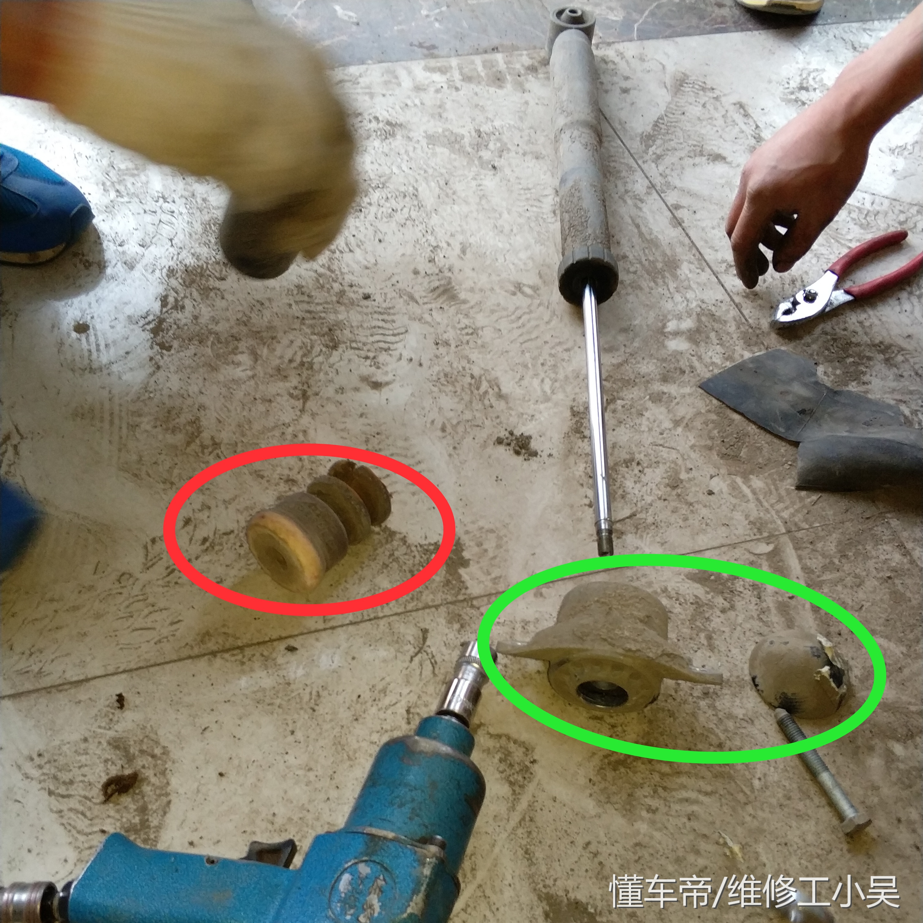 汽车6万公里减震器就坏了,朗行更换减震器顶胶多少钱