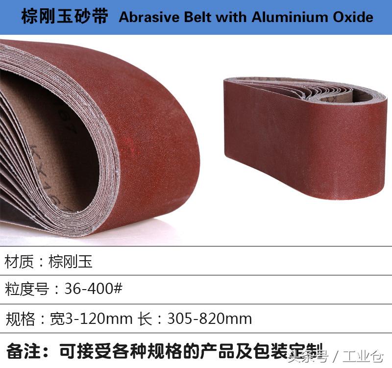 砂带的目数有几种,砂带的种类和用途