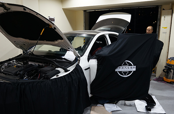 明锐汽车隔音的最佳方法,斯柯达明锐前机盖隔音毯